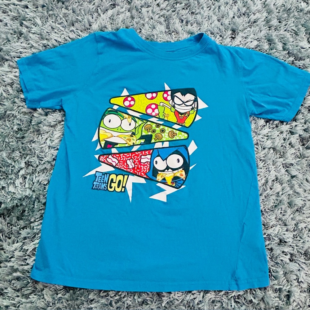 Teen Titans Go Blue Kids T-Shirt